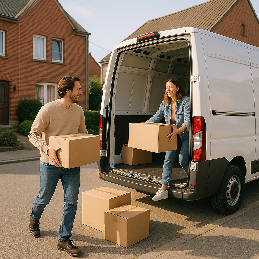 Location camionnette à Liège : la solution idéale pour votre déménagement à Alleur
