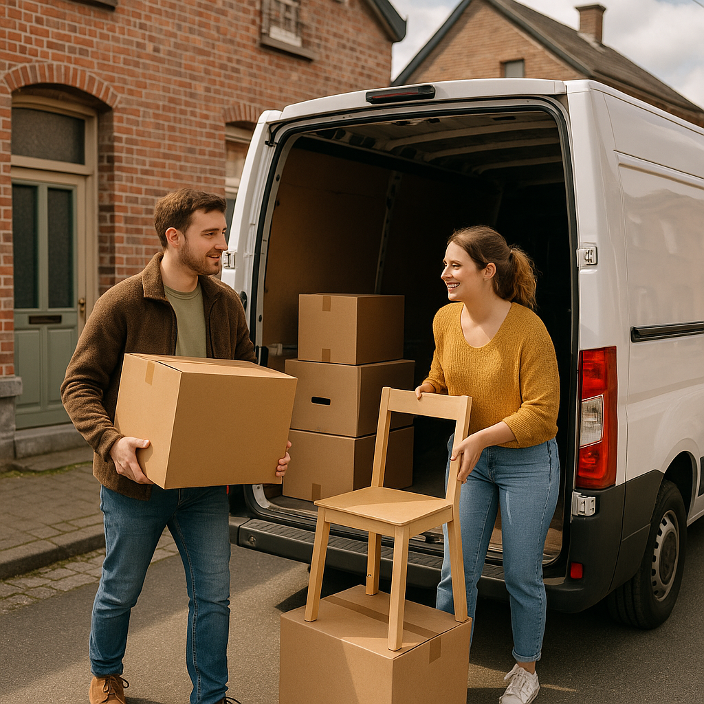Location utilitaire pour déménagement : la solution pas chère à Flémalle et Liège