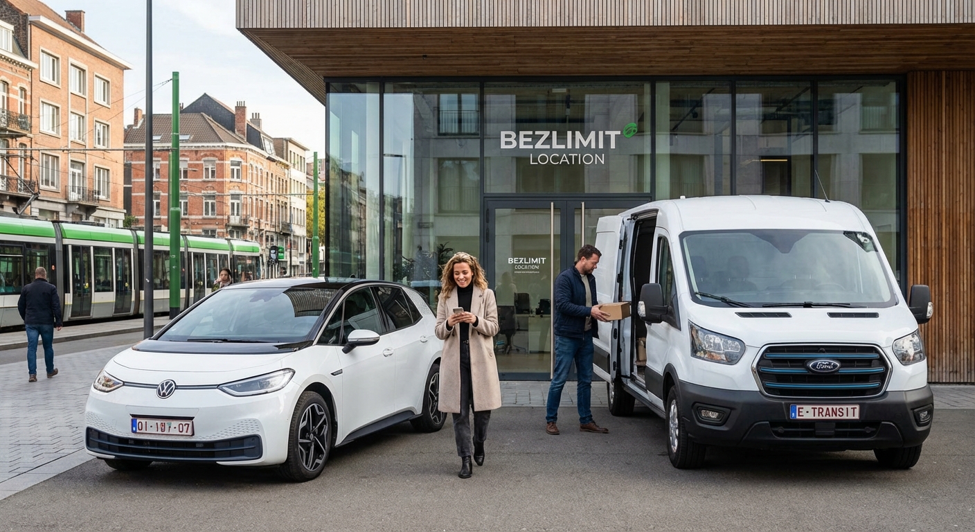Location de voiture et utilitaire à Liège en 2026 : la mobilité flexible devient la norme